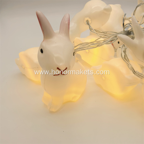 10PCS Bunny String Lights